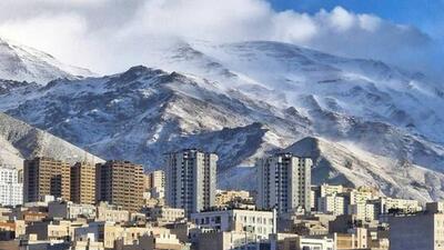  عکس کارت پستالی از هوای امروز پایتخت