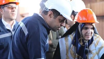  بازدید مشاور رئیس‌جمهور از شرکت صبا فولاد خلیج فارس