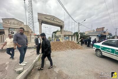  عوامل مسدودسازی ورودی اداره برق اندیمشک دستگیر شدند