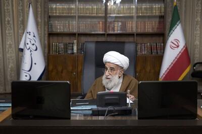 عکسی از جنتیِ ۹۹ ساله در جلسه امروز شورای نگهبان