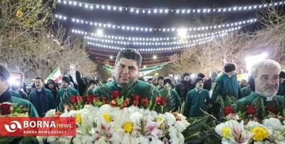  حرم مطهر رضوی به یمن قدوم جوادالائمه (ع) گلباران شد