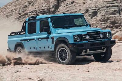 رانندگی با اینیوس گرنادیر پیکاپ