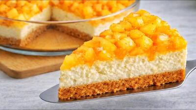  طرز تهیه چیزکیک رژیمی با جو دوسر و سیب