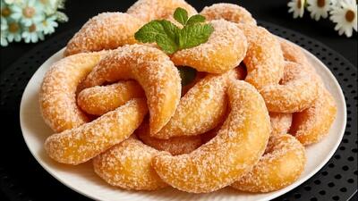  طرز تهیه شیرینی ماستی / اگر یک عدد تخم مرغ و ماست داریداین دسر را در ۵ دقیقه درست کنید