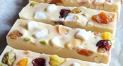  دیگه با چای قند نخور شکلات خوشمزه که در دهان آب میشه با مغزیجات