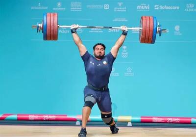 یک ایرانی در جمع بهترین وزنه‌برداران جهان