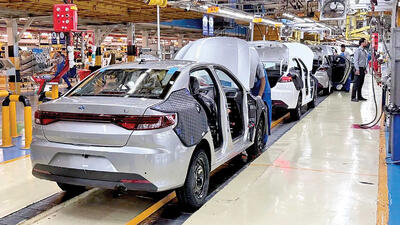 عقب‌ماندگی ۱۹‌درصدی خودرو از برنامه تولید