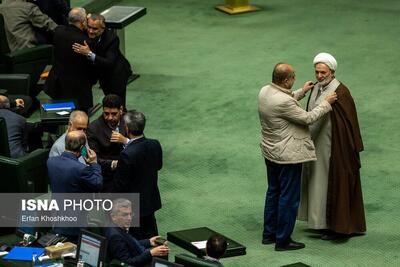 تصاویر: صحن علنی مجلس - ۹ دی