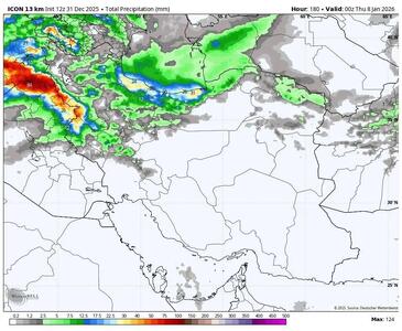 ورود موج بارشی جدید به کشور از فردا شب