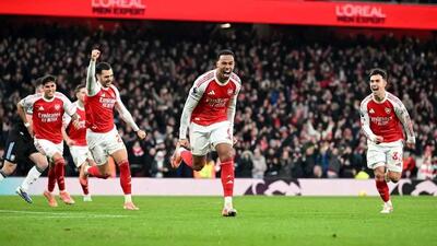آرسنال به رکورد منچستریونایتد نرسید؛ پایان 2025 با 17 گل از ضربات کرنر