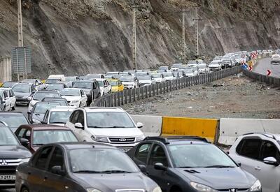 ترافیک سنگین در محورهای فیروزکوه، چالوس و هراز