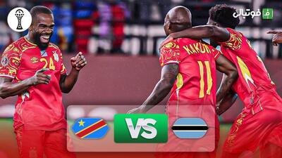 خلاصه بازی بوتسوانا 0-3 کنگو (درخشش کاکوتا)