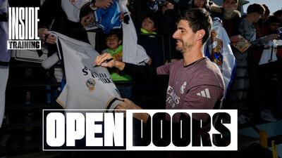 آخرین تمرین رئال مادرید در سال 2025 با حضور پرشور هواداران