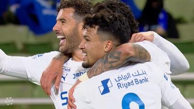 گل دوم الهلال به الخلود (تئو هرناندز)