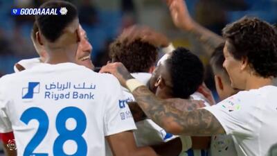 گل سوم الهلال به الخلود (کاشته دیدنی و دبل تئو هرناندز)