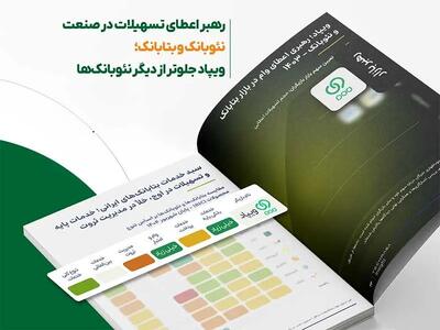  رهبر اعطای تسهیلات در صنعت نئوبانک و بتابانک؛ ویپاد جلوتر از دیگر نئوبانک‌ها