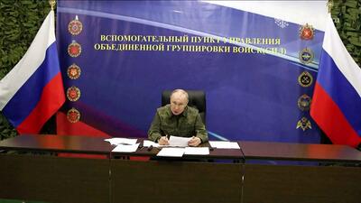  پوتین دستور گسترش «منطقه حائل» در شمال شرق اوکراین را صادر کرد