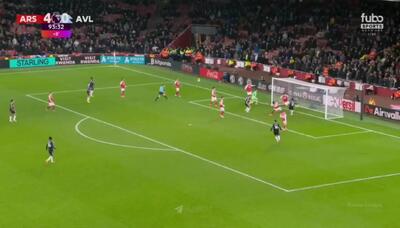 ویدیو: گل اول استون ویلا به آرسنال توسط واتکینز