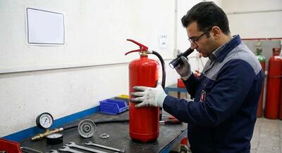  هشدارهای مهم هنگام شارژ کپسول آتش‌نشانی