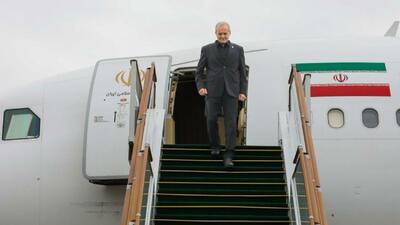 رئیس‌جمهور پزشکیان وارد شهرکرد شد