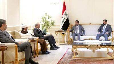 سفیر ایران و رئیس پارلمان عراق تقویت روابط فیمابین را بررسی کردند