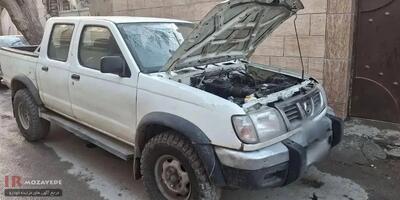 حراج 6 دستگاه خودرو های مازاد و زیر قیمت  (اداره کل هواشناسی) شامل : نیسان پیکاپ  ، پژو 206