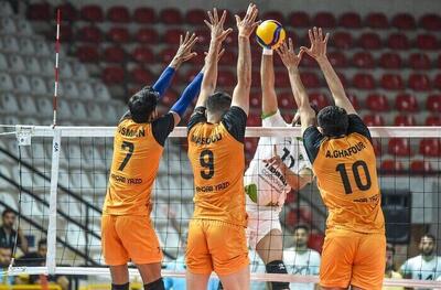 لیگ برتر والیبال؛ شهداب یزد، سایپا تهران را شکست داد