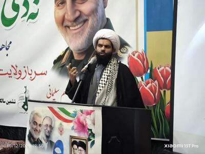  امام جمعه میانکاله: درس شهید سلیمانی، مکتب بصیرت و تبعیت محض از ولایت است