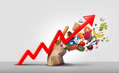 تورم نقطه‌ای خوراکی‌ها به ۷۲ درصد رسید