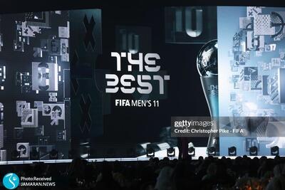 پایان مراسم The Best