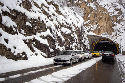 ببینید | ترافیک پرحجم و سنگین در محور هراز به سمت شمال