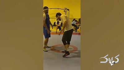 سرشاخ شدن جالب حسن یزدانی و کادیف در تمرین تیم کشتی استقلال + ویدئو - مجله اینترنتی کولاک