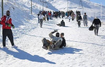 عکس/ تفریحات زمستانی در سنندج