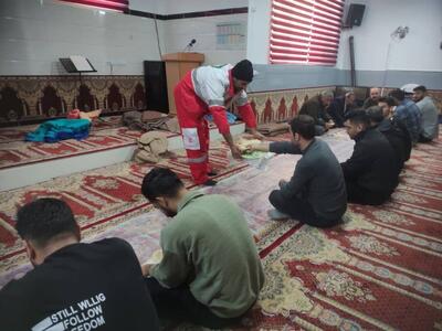  امدادرسانی هلال احمر کردستان به پنج هزار نفر حادثه دیده در برف و کولاک