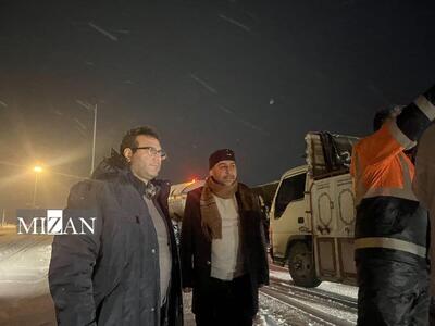 رئیس حوزه قضایی بسطام برای بررسی وضعیت ایمنی مسیر شبانه از محور شاهرود–آزادشهر بازدید کرد