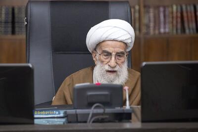 عکسی از جنتیِ ۹۹ ساله در جلسه امروز شورای نگهبان