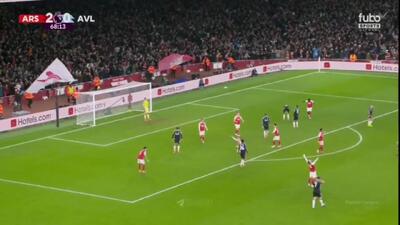 ویدیو: گل سوم آرسنال به استون ویلا توسط تروسارد - پارس فوتبال