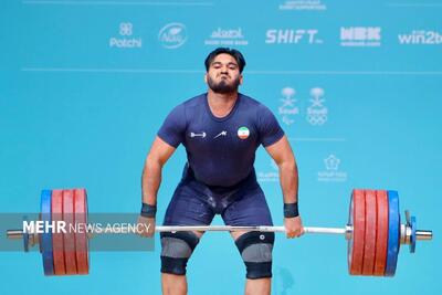 علیرضا نصیری چهارمین وزنه بردار جهان در بزرگسالان و اولین در جوانان - پارس فوتبال