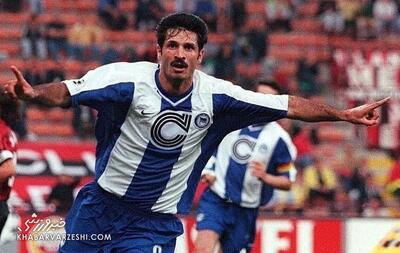 ویدیو| پرواز علی دایی به سبک کریستیانو رونالدو/ دو گل کمتر دیده شده از آقای گل ایرانی برای هرتابرلین - پارس فوتبال