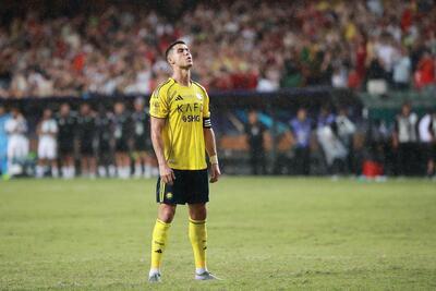 واکنش رونالدو به پایان پیروزی‌های متوالی النصر - پارس فوتبال