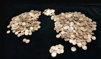  برلین میزبان کشف گنجینه کوچک سکه‌های تاریخی شد + عکس