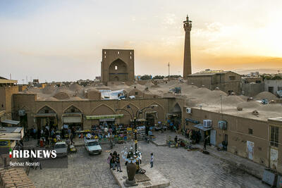 بازار خشتی سمنان گرفتار بی‌توجهی و آتش‌سوزی