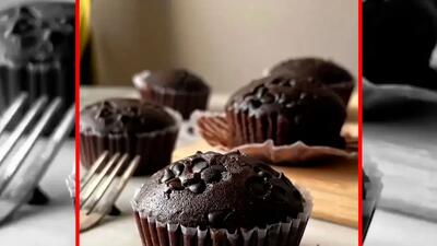  فیلم طرز تهیه کاپ کیک شکلاتی