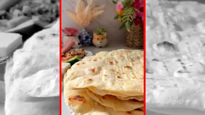  فیلم طرز تهیه نون لواش خونگی با تابه
