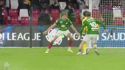 خلاصه بازی الاتفاق 2 - النصر 2