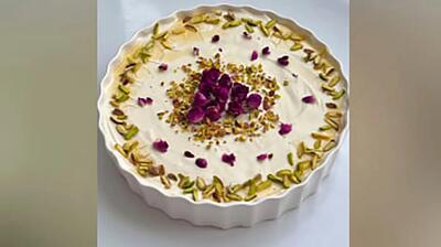 طرز تهیه دسر عربی / فیلم