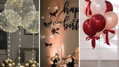 چگونه میز کیک تولد را با بادکنک بالنی حرفه  ای تزئین کنیم؟