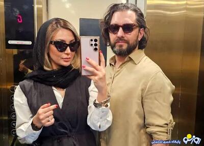  تصاویر یلدایی توامان کریسمسی همسر بهرام رادان