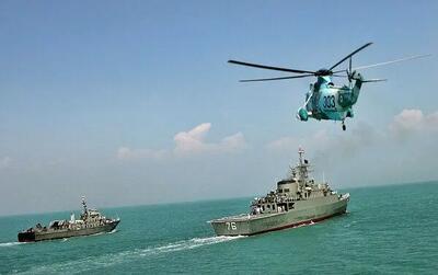 ناوشکن آمریکایی از تنگه هرمز فرار کرد