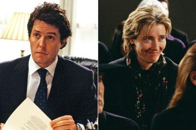  اعتراف بامزه هیو گرانت به اما تامپسون درباره Love Actually